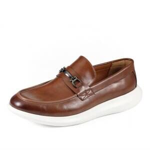 NEW AMALI men's milo loafer in cognac